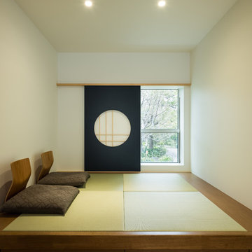 墨田区の借景のある賃貸併用住宅