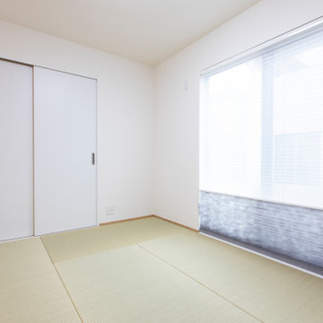香川県高松市に建つ、「光舞う家」の和室