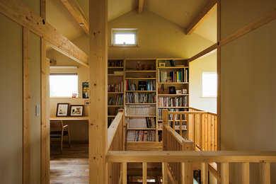 他の地域にある和風のおしゃれなホームオフィス・書斎の写真