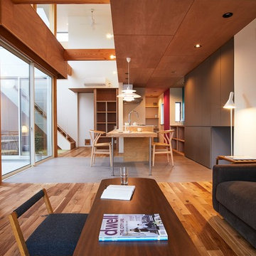 HOUSE / O #1 LDK / 吹抜 / 中庭テラス / ルイスポールセン