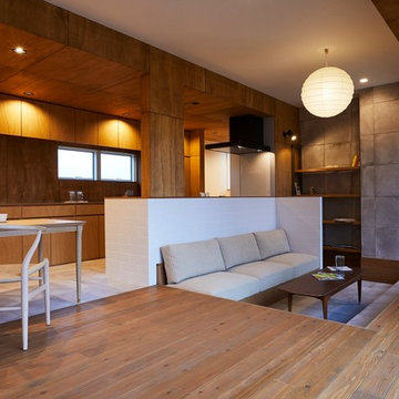 HOUSE / O #2 リビング / ダイニング / 製作ソファー