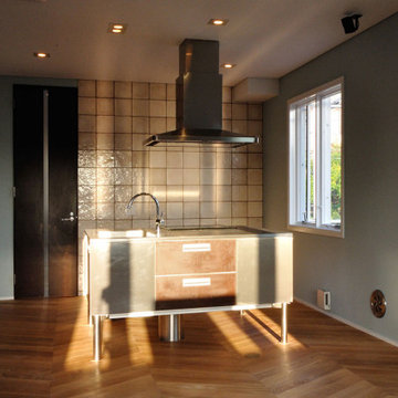 S様邸/タイルのデザインにこだわった浴室・LDKリフォーム