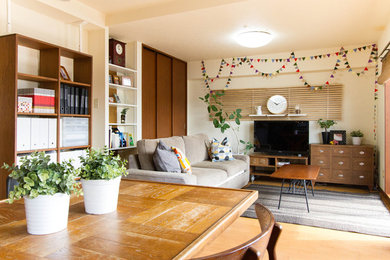 Design ideas for a living room in Osaka.