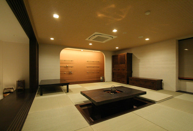 和室・和風 リビング by 三浦喜世建築設計事務所