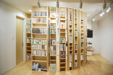 本棚の家