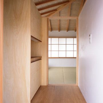 琵琶湖を一望できる二階リビングと離れのある家