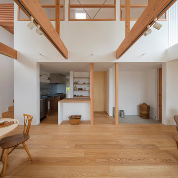 西松ヶ丘の家 空気が循環する包容力のある家 House in Nishimatsugaoka