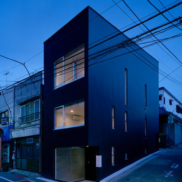 代沢の住宅 / 11坪の店舗付住宅