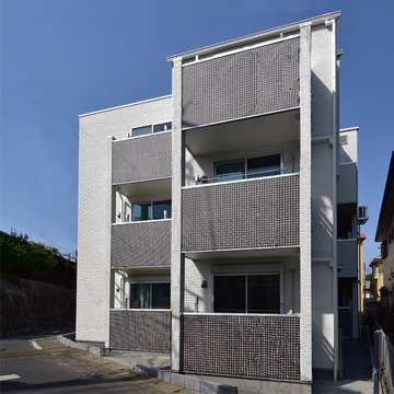 土地有効活用の実例、木造3階建て共同住宅、神奈川のアパート建替え