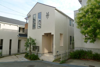神戸にあるおしゃれな家の外観の写真