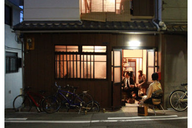大阪にあるおしゃれな家の外観の写真