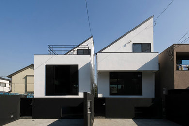 Photo of a modern house exterior in Tokyo.