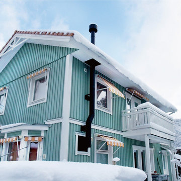 神戸体感ハウスの冬景色