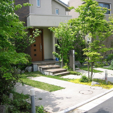 緑を共有する住宅