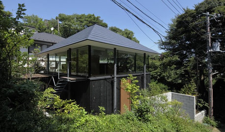 鎌倉の景色を取り込み、空気感を満喫できる建築家の自邸