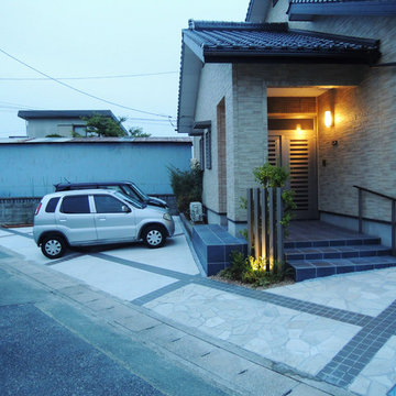 １つの照明でも癒しの空間に　サコヤマエクステリア　SAKOYAMA EXTERIOR　山口県Ｙ様邸