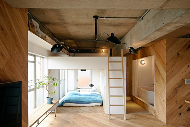 寝室 by 株式会社TENHACHI一級建築士事務所