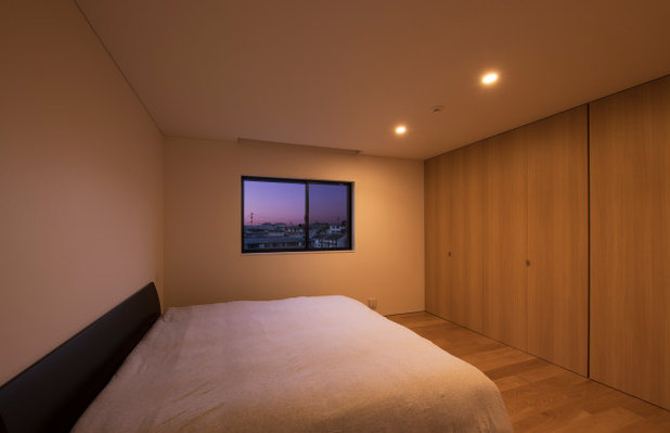 モダン 寝室 by アトリエスクエア1級建築士事務所