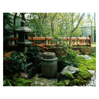 つくばいのある風景 - 和室・和風 - 庭 - 大阪 - EGA 江夏庭苑