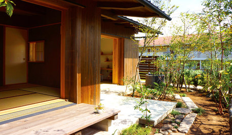 Ein japanisches Holzhaus, modern interpretiert