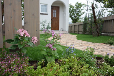 Источник вдохновения для домашнего уюта: участок и сад в стиле кантри