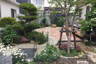 札幌にあるおしゃれな庭の写真