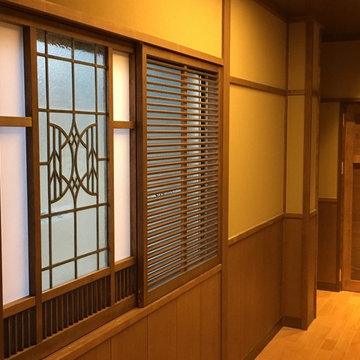 大正ロマン（仮）Stained glass in Japanese style