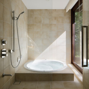 75+ Skandinavische Badezimmer mit Whirlpool Ideen & Bilder - Februar