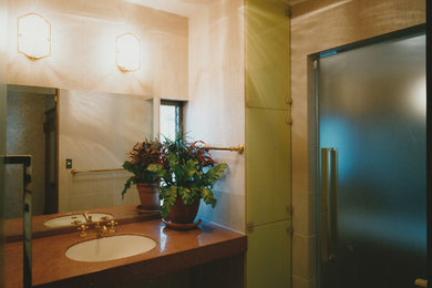 東京23区にあるトラディショナルスタイルのおしゃれな浴室の写真