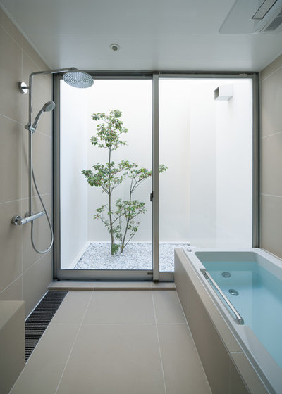 モダン 浴室 by atelier etsuko | アトリエ エツコ　一級建築士事務所