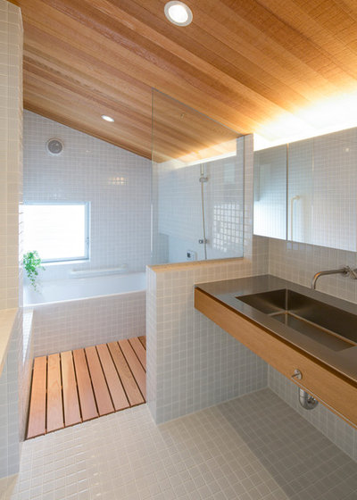 アジアン 浴室 by 松原建築計画／matsubara architect design office