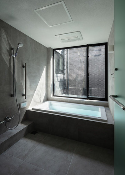モダン 浴室 by Abax Architects/アバクス・アーキテクツ