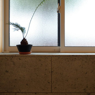 75+ Bäder mit japanischer Badewanne und grünem Boden Ideen & Bilder