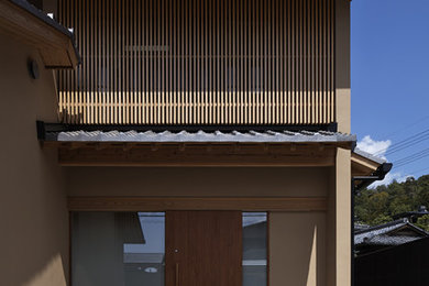 Design ideas for a world-inspired porch in Kyoto.