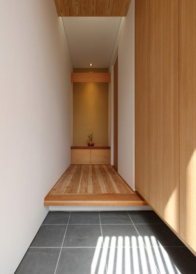 和室・和風 玄関 by Studio tanpopo-gumi　一級建築士事務所