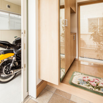 趣味を楽しめるガレージがある住まい