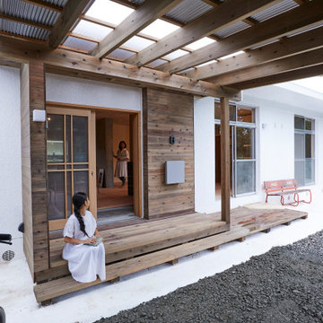 HOUSE / O #4(リノベーション) タイニーハウス / 玄関 / 縁側 / ポーチ / 外観