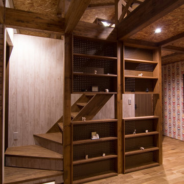 『山小屋テイストの家』