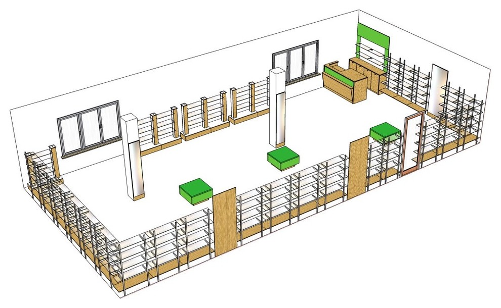 Магазин Белвест, г.Курск
