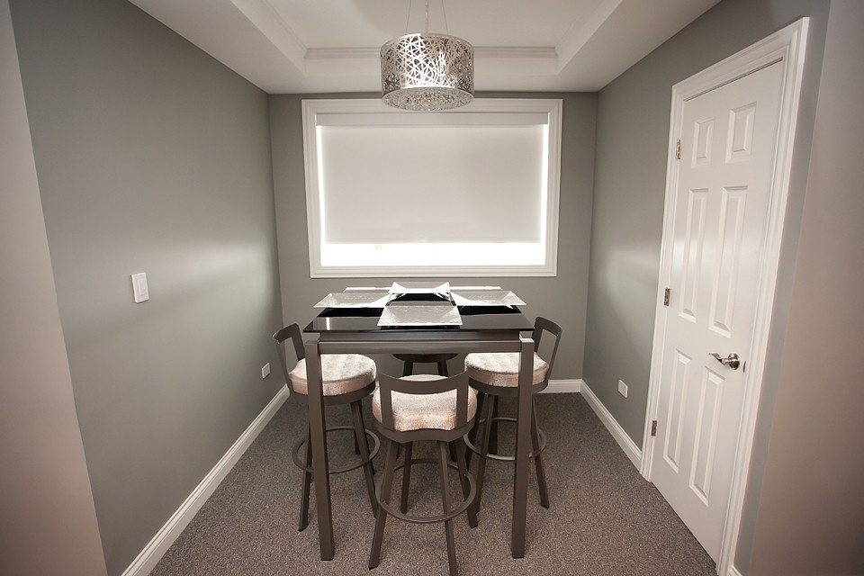 Hawthorn Woods Basement Design - Modern - Basement - Chicago - by ...
