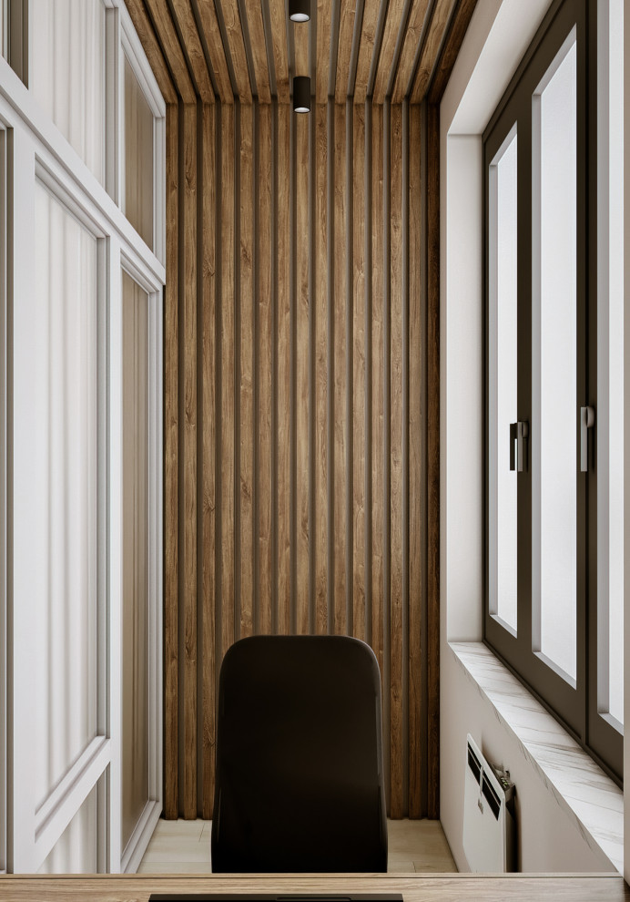 Стильный Дизайн Однокомнатной Квартиры в жк Западный порт в Москве