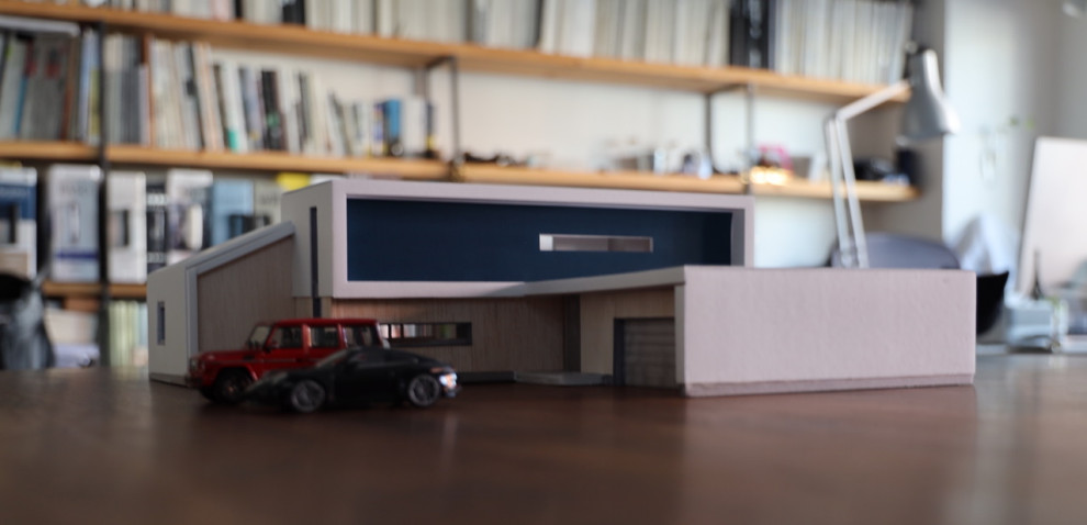 ゴルフスタジオのある家