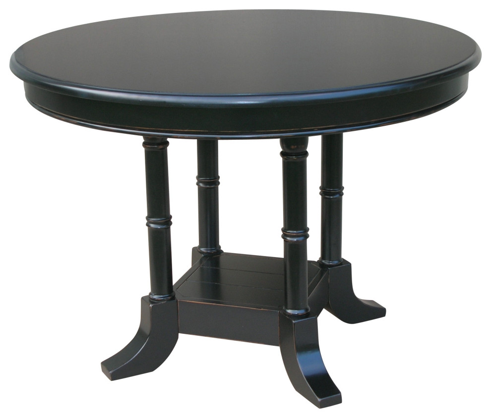 Island Breakfast Table Farmhouse Dining Tables by Trade Winds Furniture LLC Houzz