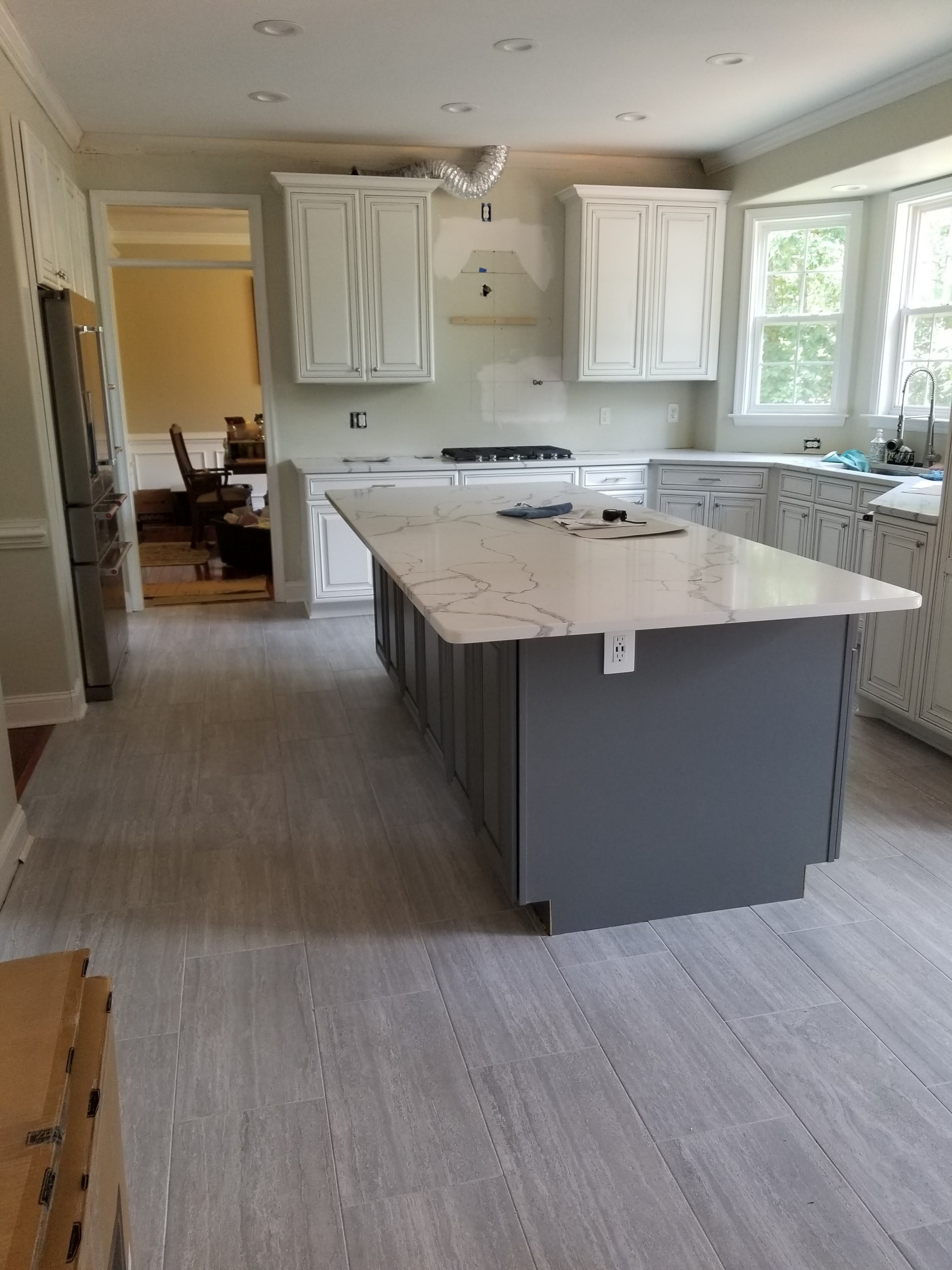 Linen Glazed Kitchen Remodel