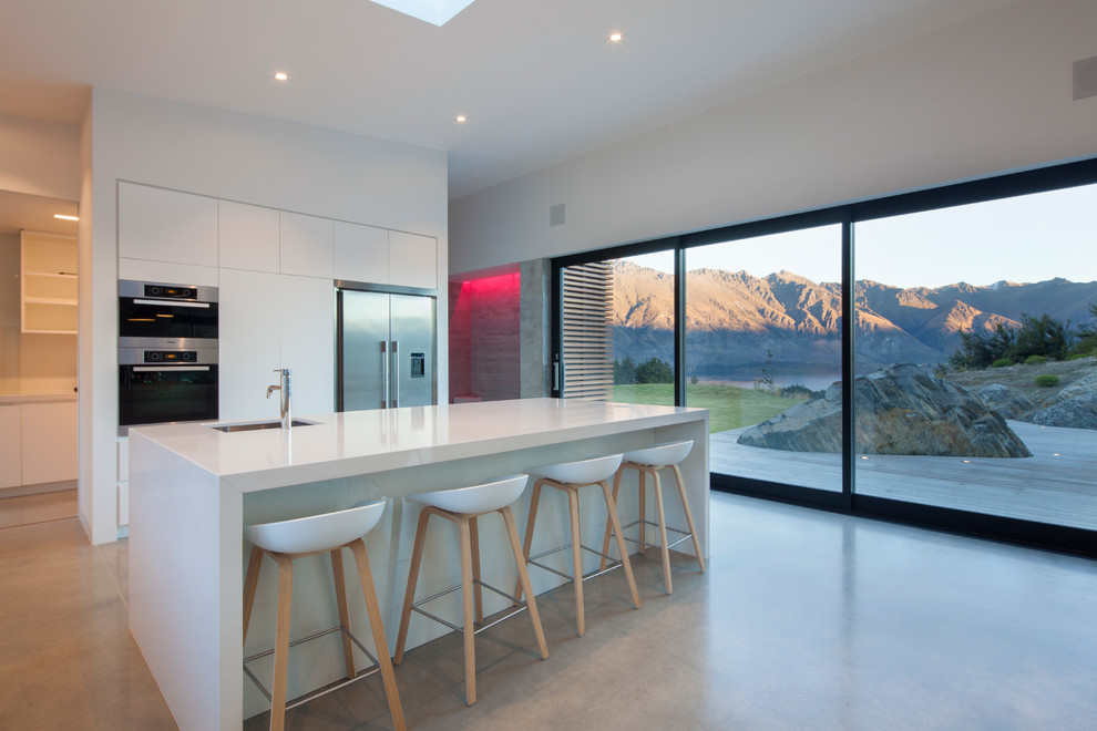Modern kitchen in Dunedin.