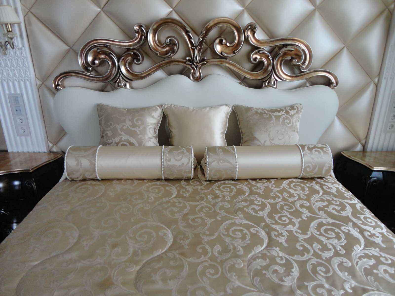 Оформление спален текстилем