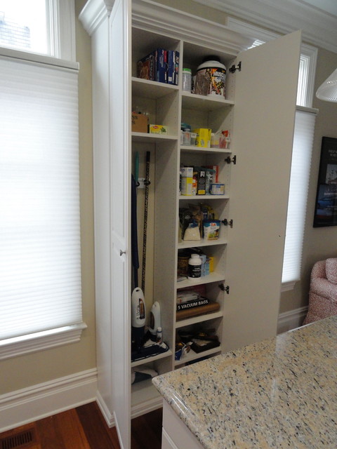 Pantry/Broom Closet - Traditional - Kitchen - New York - by Andrea Gary ...