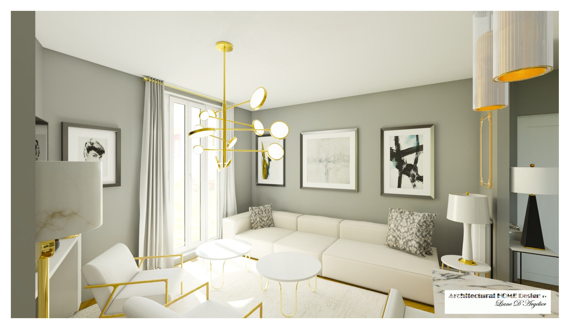Appartement Haussmannien cœur de Nice.