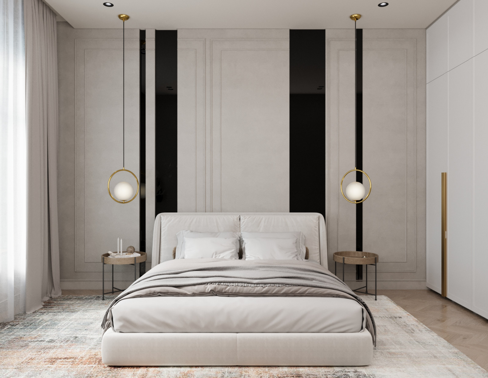 Спальня в стиле Арт Деко