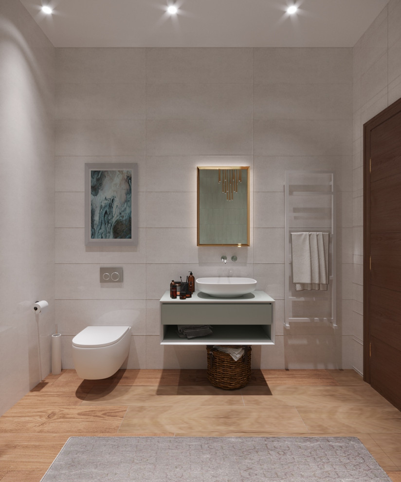 ванная комната с окном